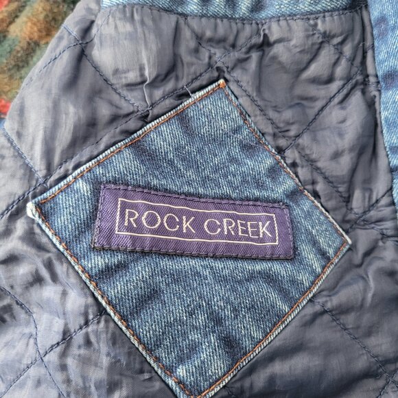 Vintage Rock Creek Denim Barn Chore Coat Women’s Plus 18W Country Western Farm - Picture 7 of 10